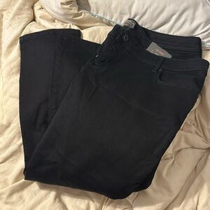 22S midrise super luxe black skinny